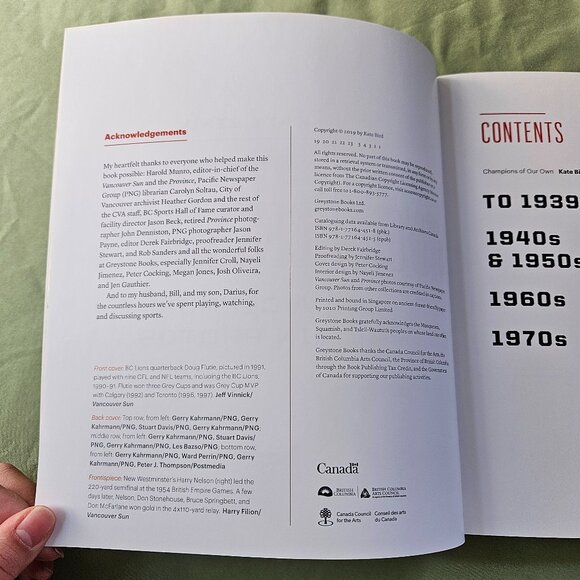Magic Moments in BC Sports A Century in Photos by Kate Bird Photo Book - Picture 3 of 13
